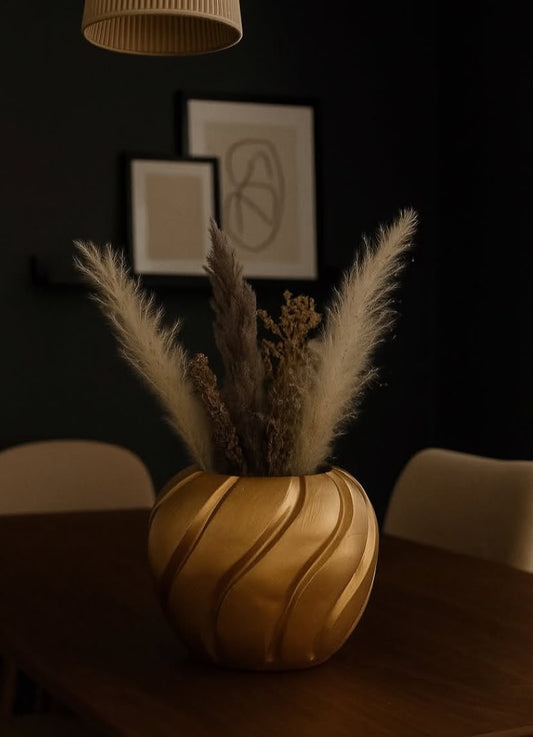 Luxury Textured Decorative Planter - For 12 Inches